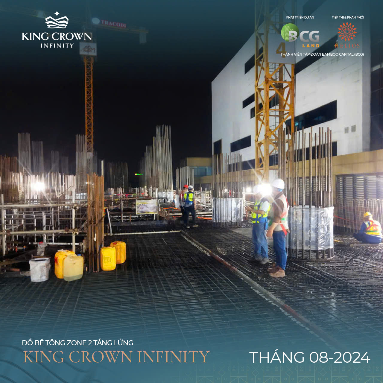 Tiến Độ Căn Hộ King Crown Infinity