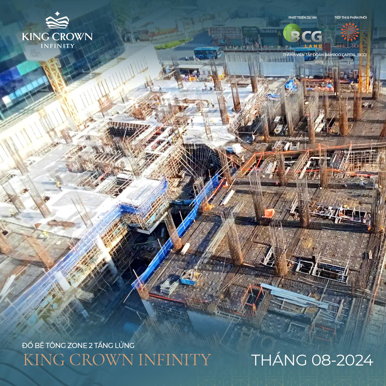 Tiến Độ Căn Hộ King Crown Infinity