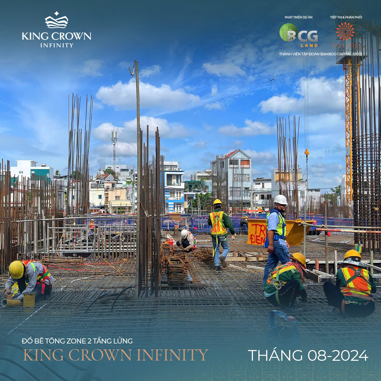 Tiến Độ Căn Hộ King Crown Infinity
