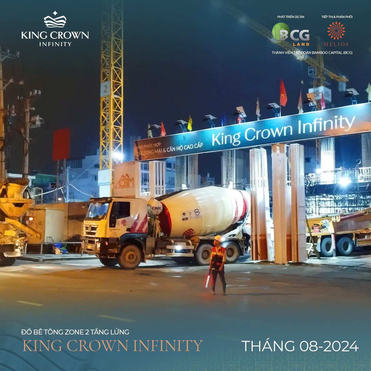 Tiến Độ Căn Hộ King Crown Infinity