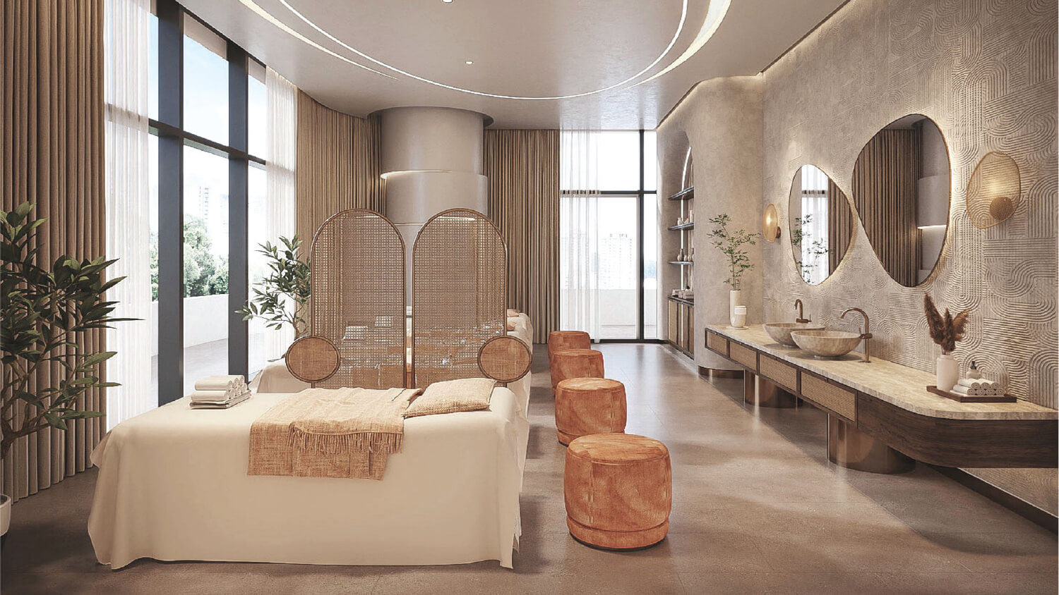 Phòng Spa - Dự án King Crown Thủ đức