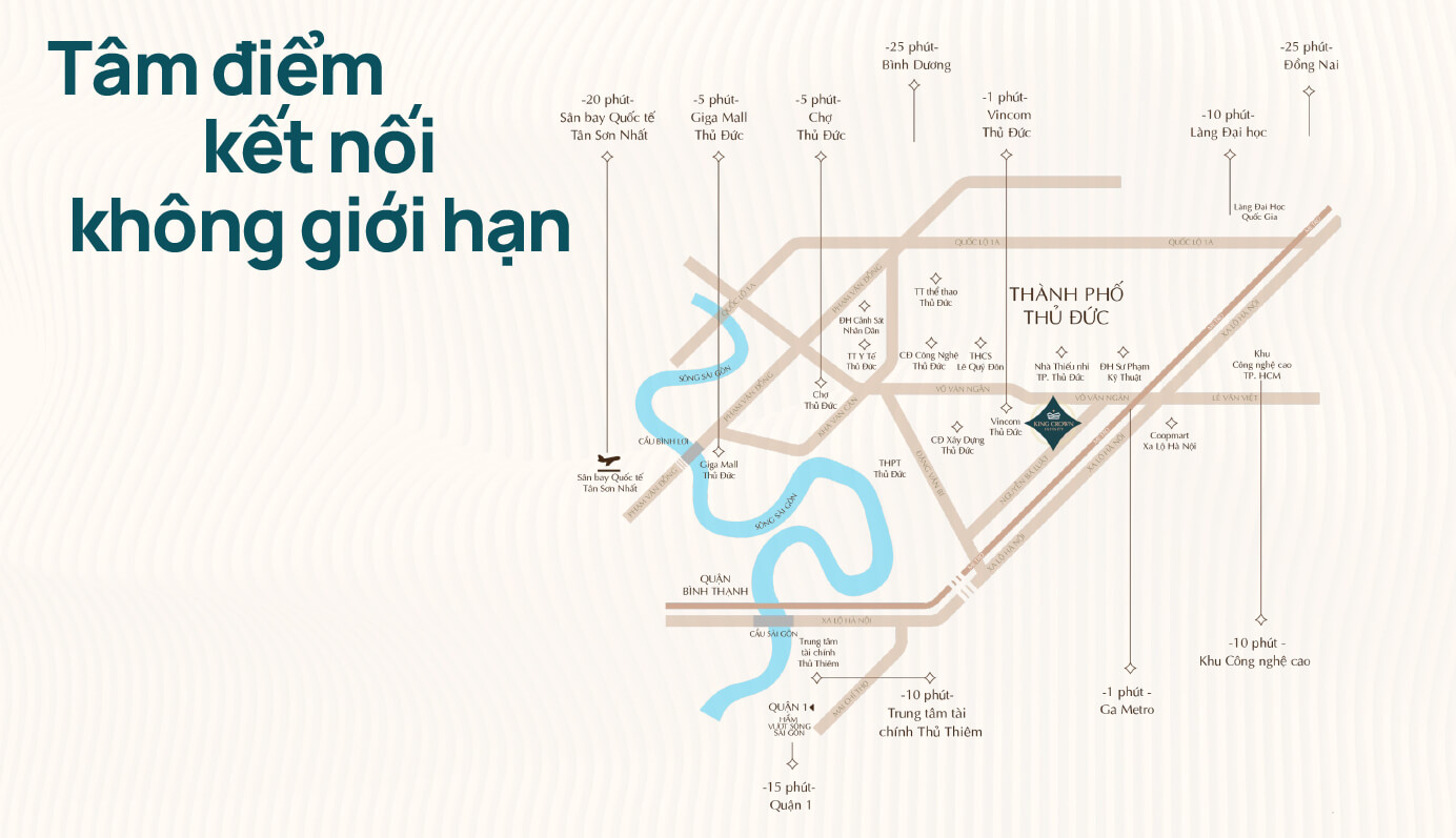 Sơ Đồ Vị Trí King Crown Infinity