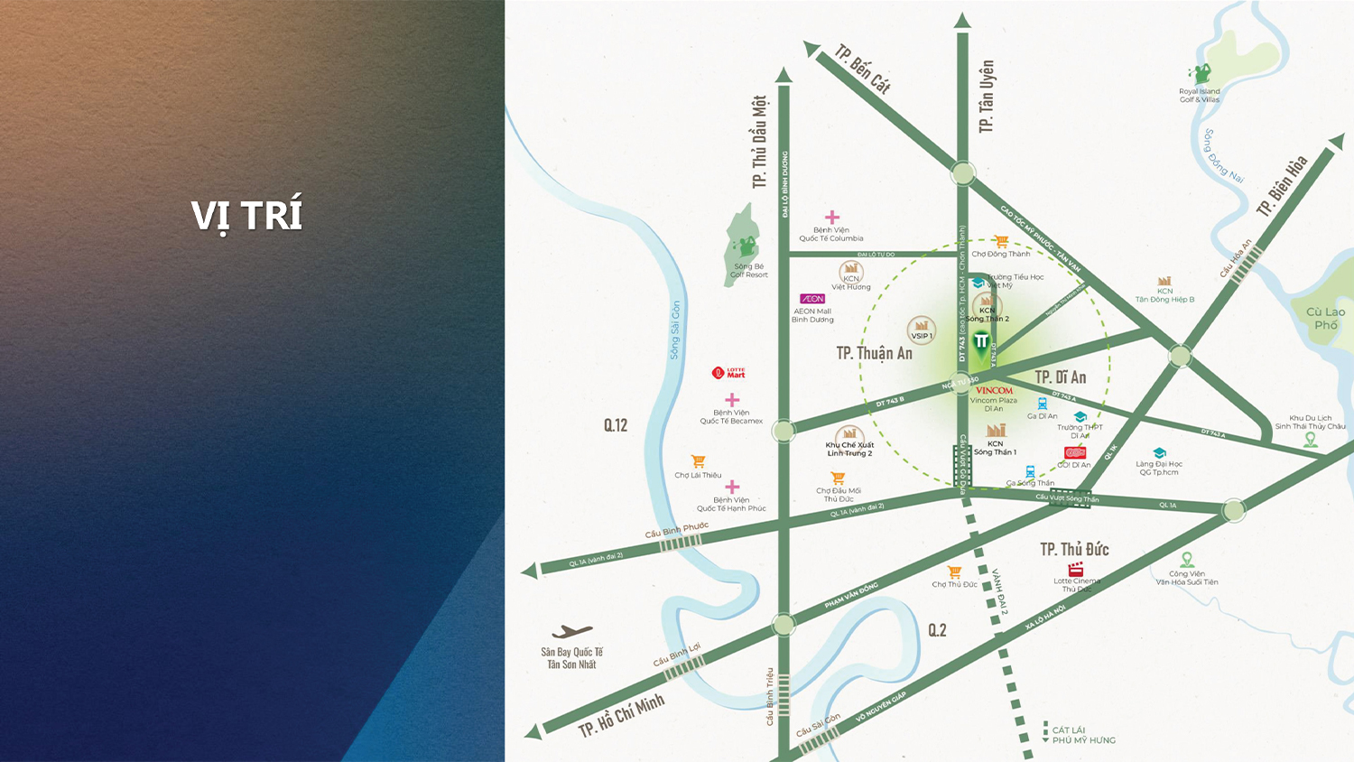 Vị Trí TT AVIO Bình Dương