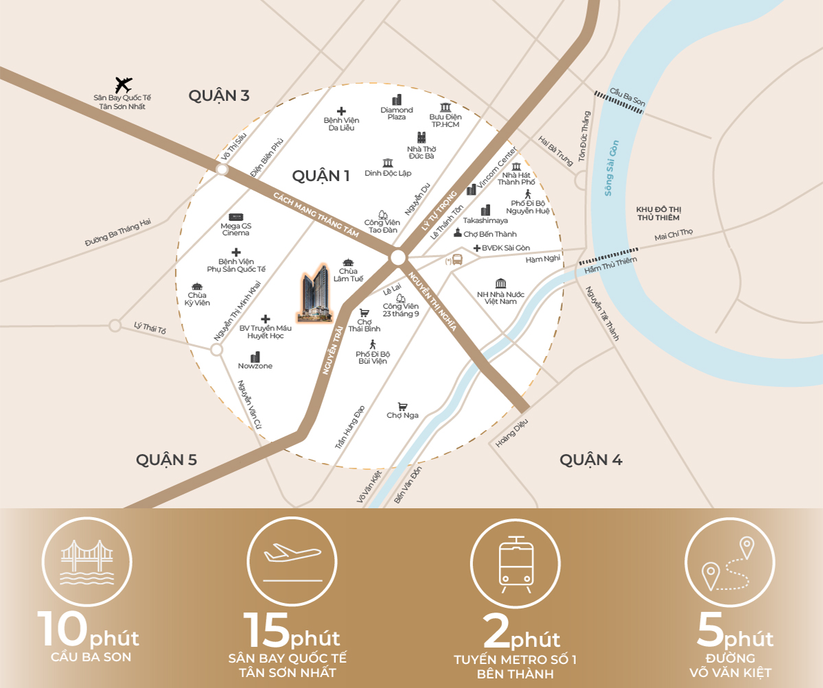 Sơ Đồ vị trí dự án Lancaster Legacy