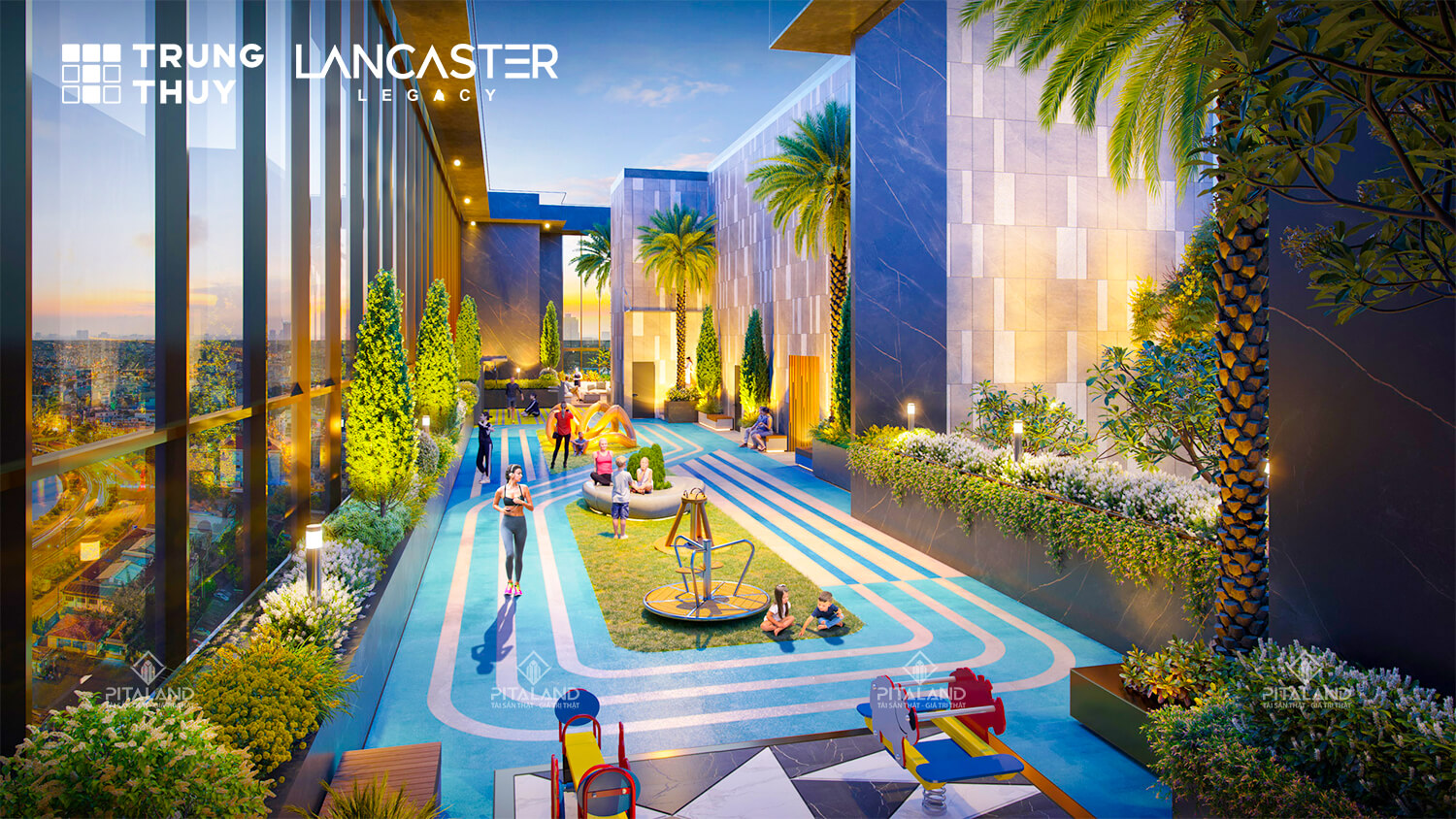 ĐƯỜNG CHẠY BỘ TRÊN KHÔNG DỰ ÁN LANCASTER