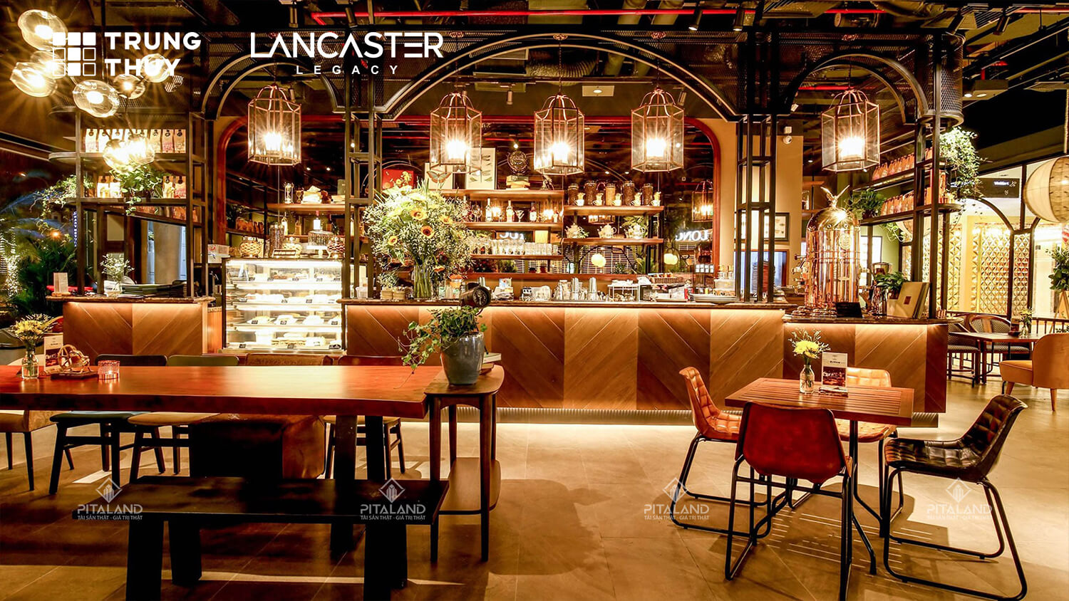 Quán Caffe Hạng Sang - Dự Án Lancaster Legacy