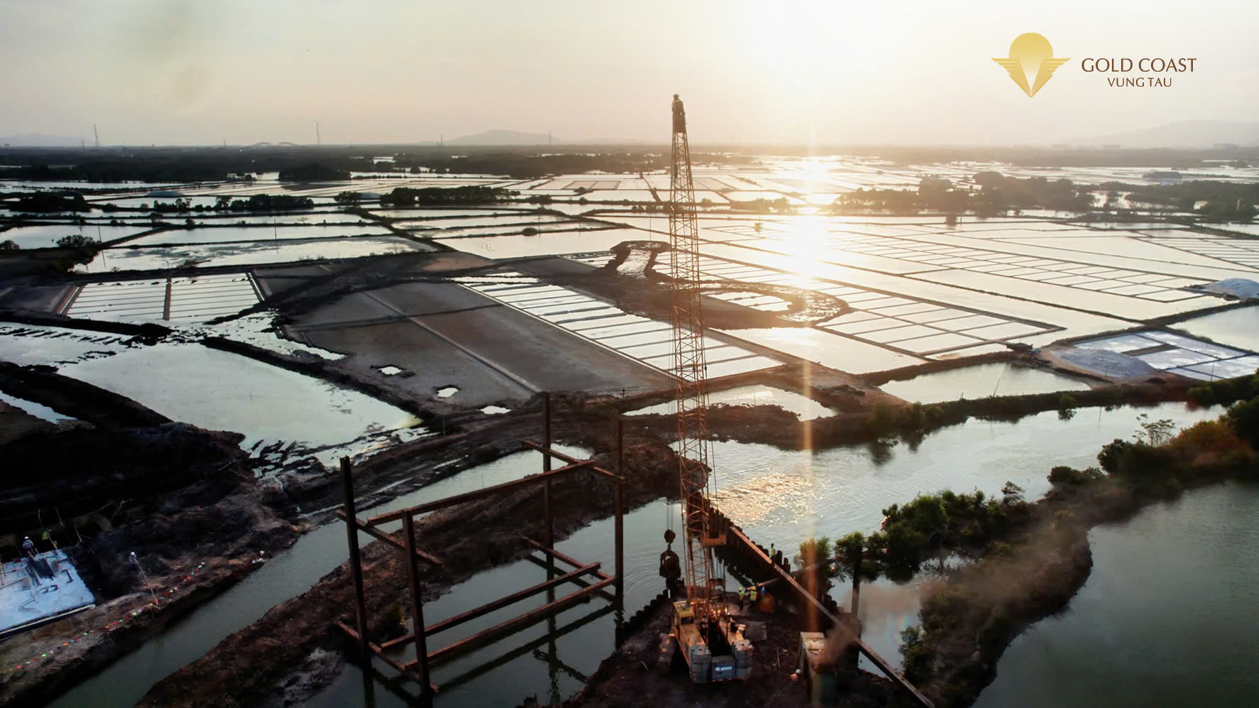 TIẾN ĐỘ THI CÔNG THÁNG 4/2025 - GOLD COAST VŨNG TÀU - PHÂN KHU LIMASSOL 