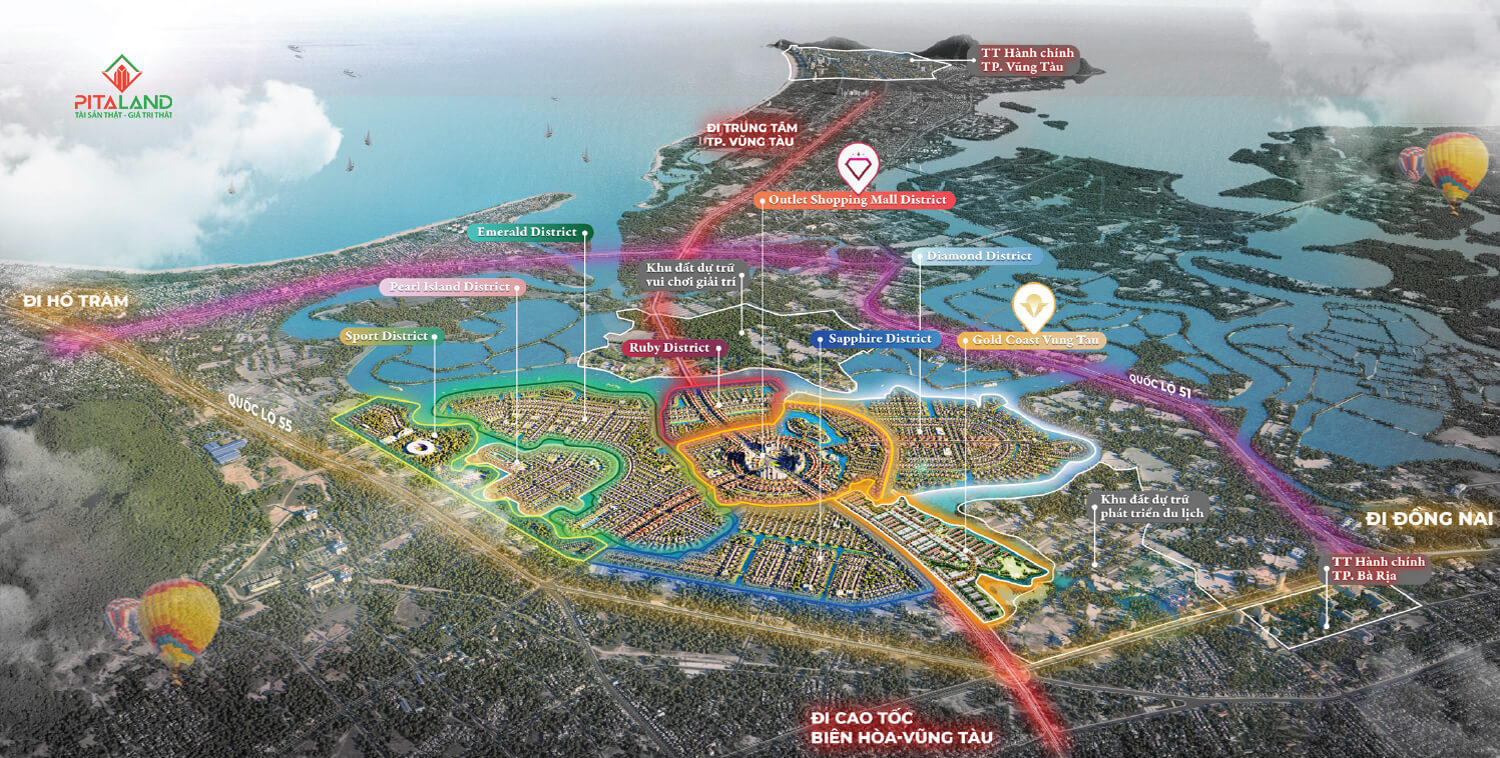 Dự án Gold Coast Vũng Tàu - Đại đô thị giao thương thịnh vượng tại Vũng Tàu