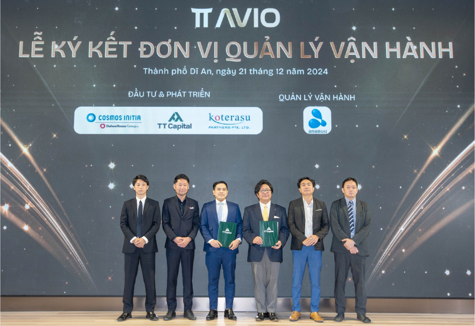 Chủ Đầu Tư Dự Án TT AVIO và Anabuki (đơn vị quản lý vận hành) 