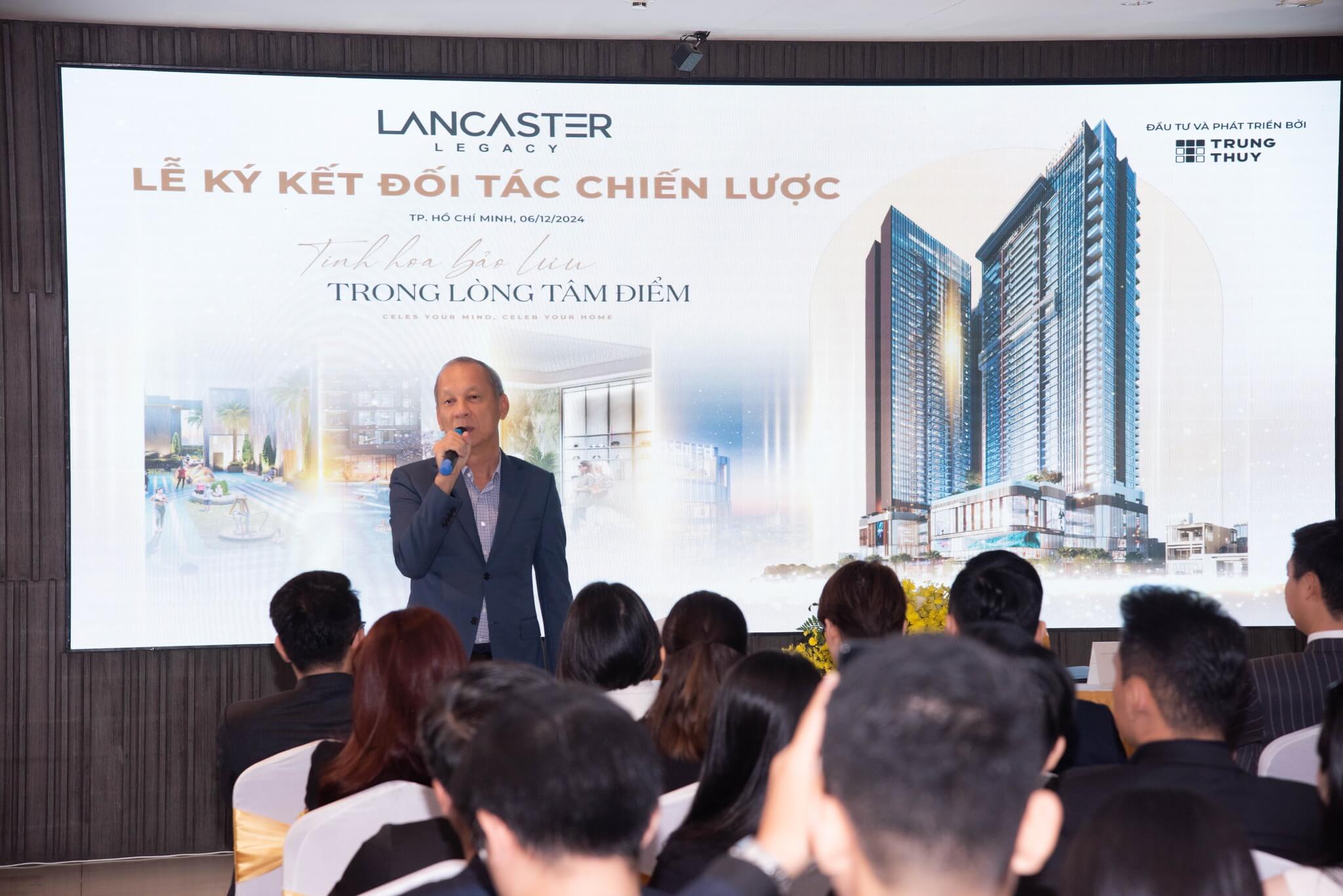 Ông Nguyễn Văn Trung - Chủ tịch Tập đoàn Trung Thủy tham dự và có những chia sẻ chân thành tại sự kiện.