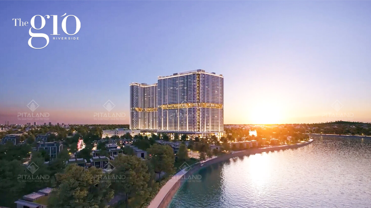 Phối Cảnh Tổng Thể Dự án The Gió Riverside Dĩ An