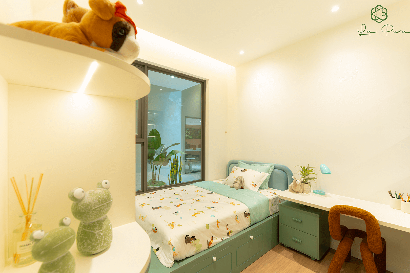 Phòng ngủ căn 2PN Dự án LaPura