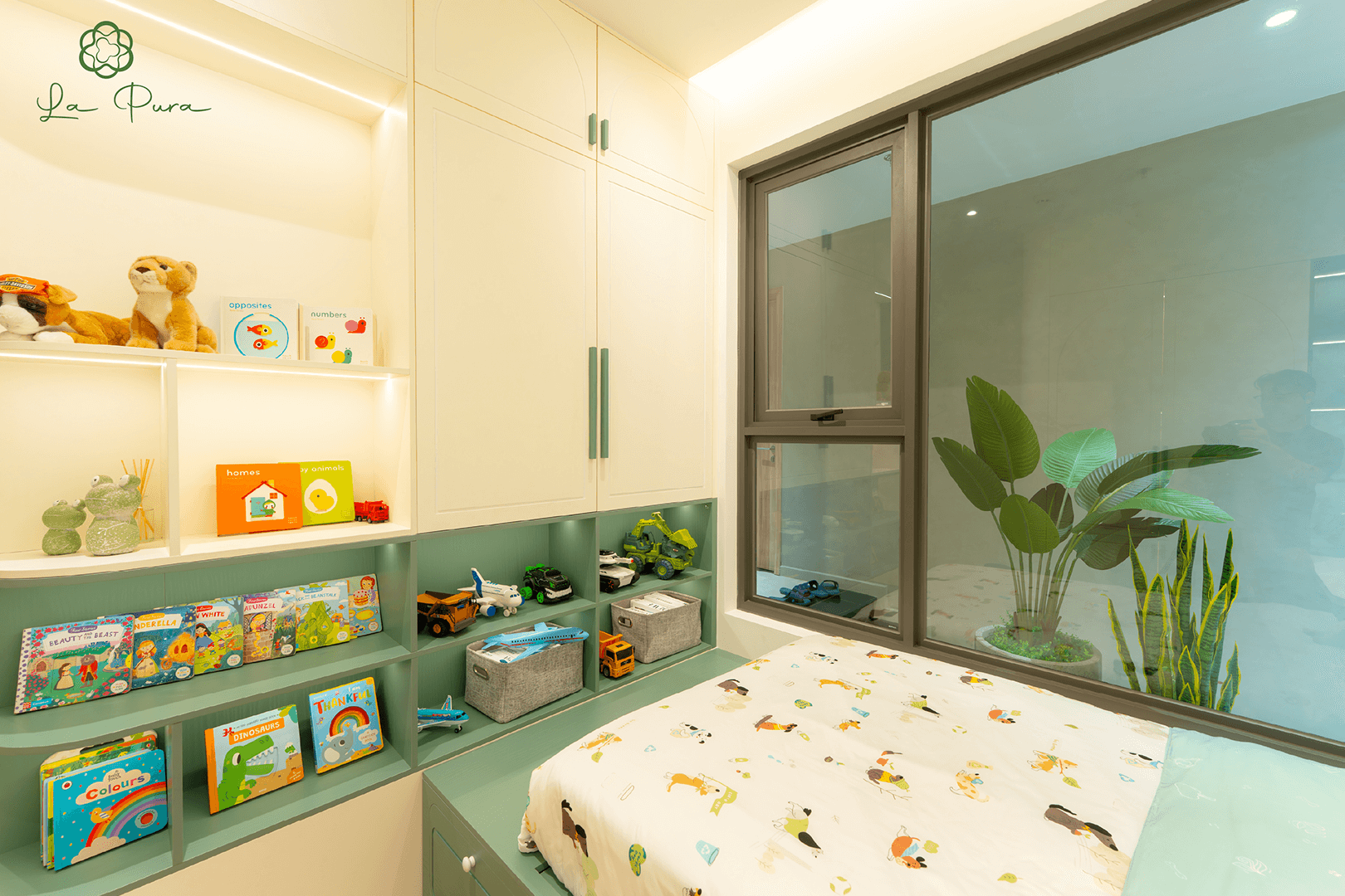 Phòng ngủ căn 2PN Dự án LaPura