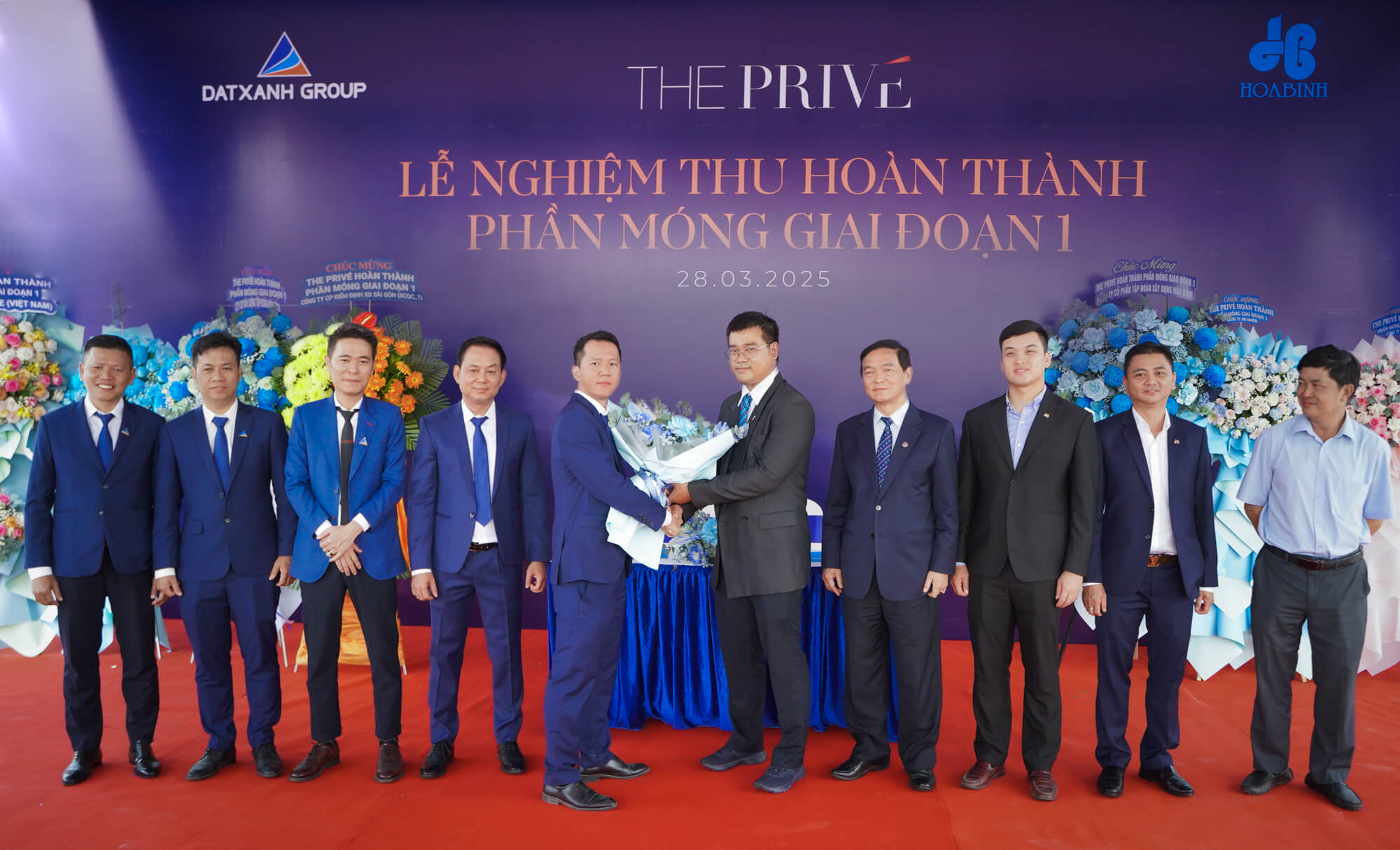 Lễ Nghiệm Thu Giai Đoạn 1 Dự án The Privé