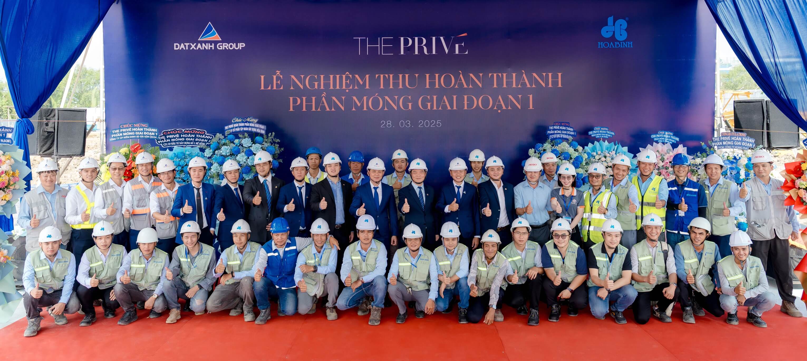 Lễ Nghiệm Thu Giai Đoạn 1 Dự án The Privé