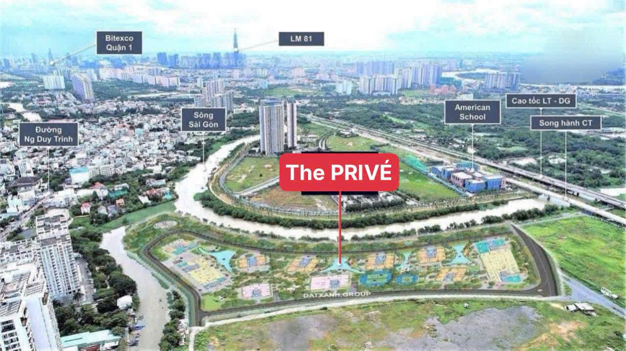 Vị Trí Dự án The Privé