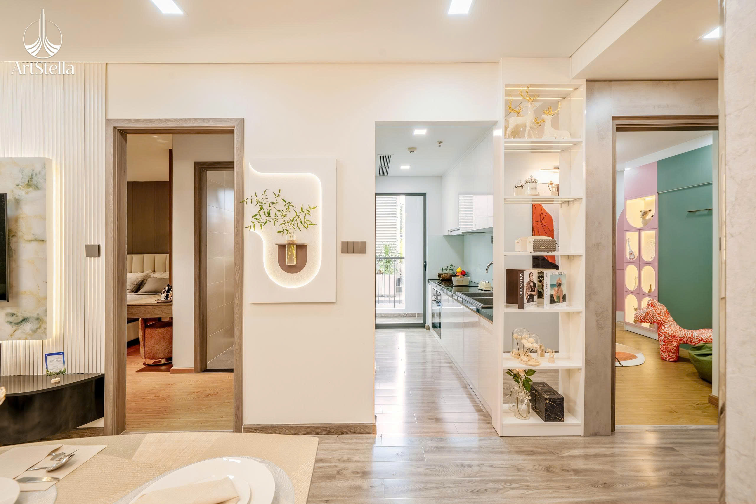 Căn hộ mẫu 2PN Dự án ArtStella