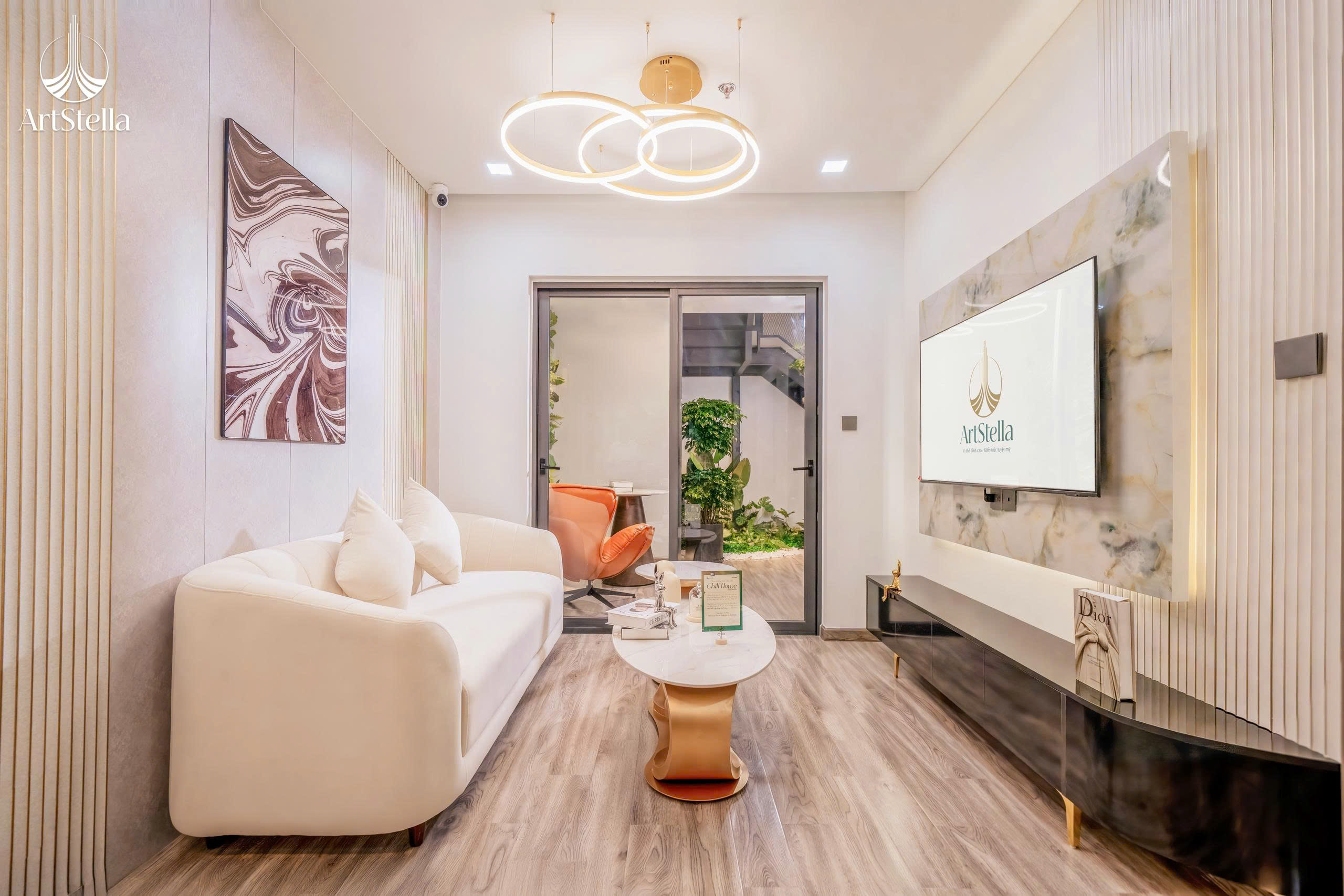 Căn hộ mẫu 2PN Dự án ArtStella