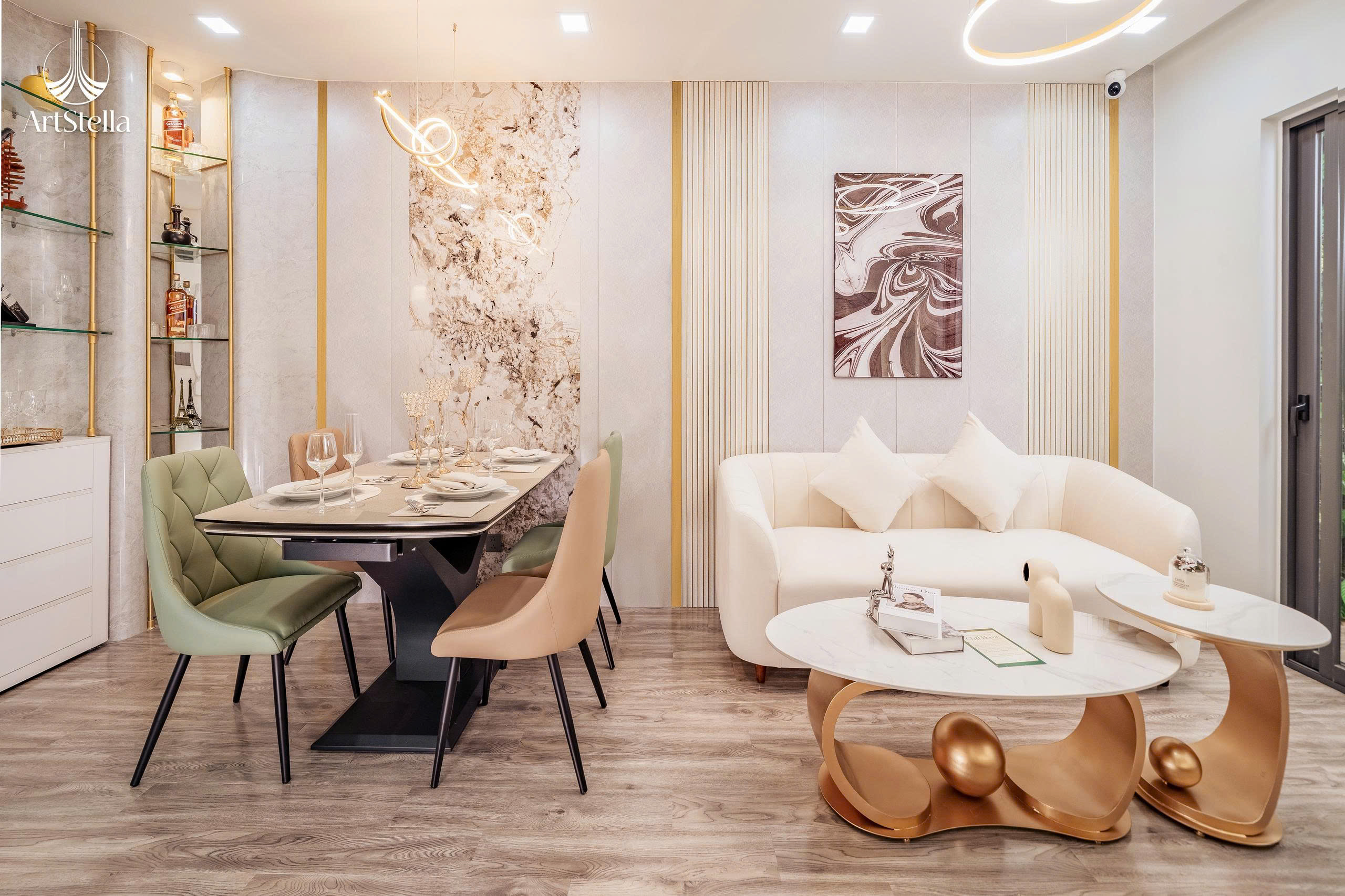 Căn hộ mẫu 2PN Dự án ArtStella