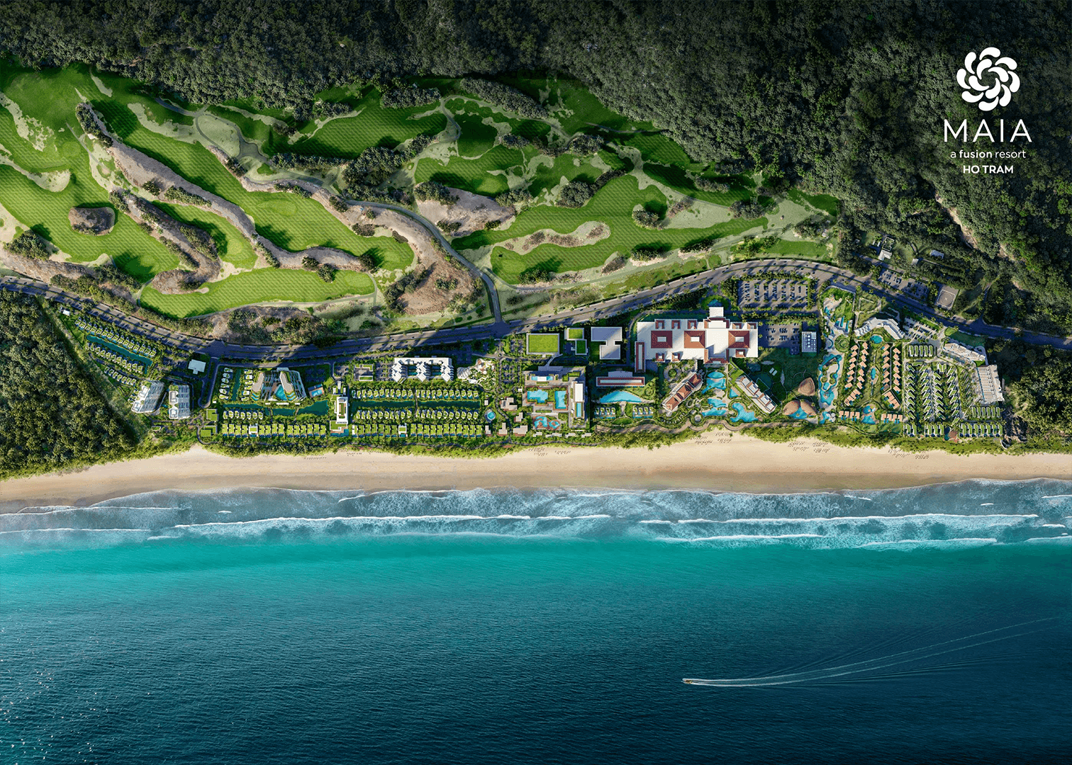 Phối Cảnh Tổng Quan Dự án Maia Resort Hồ Tràm