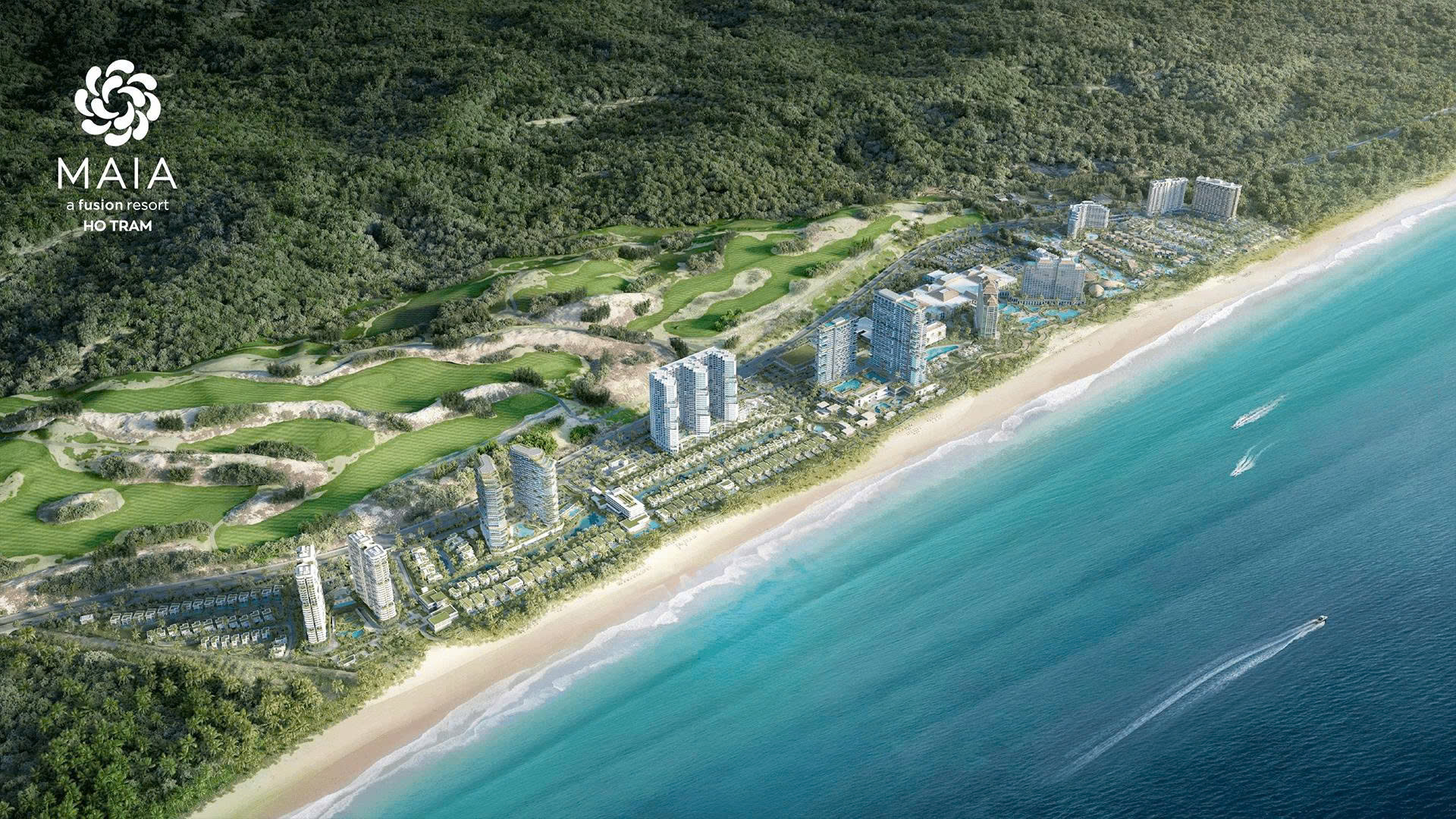 Phối Cảnh Tổng Quan Dự án Maia Resort Hồ Tràm