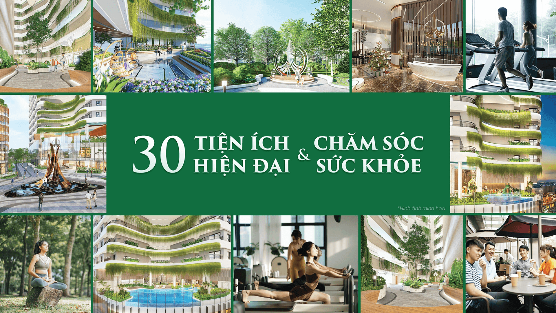 Tiện ích Hiện đại Dự án Art Stella