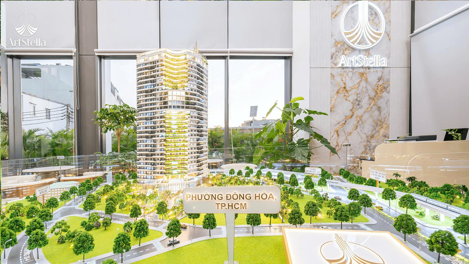 Mô hình Sa bàn Dự án Art Stella