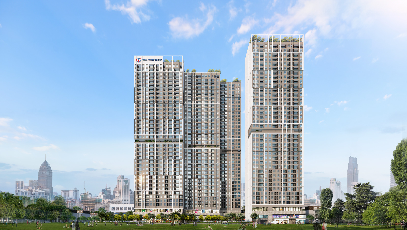 Phối Cảnh Tổng Quan Dự án Happy One Mori - Vạn Xuân Group