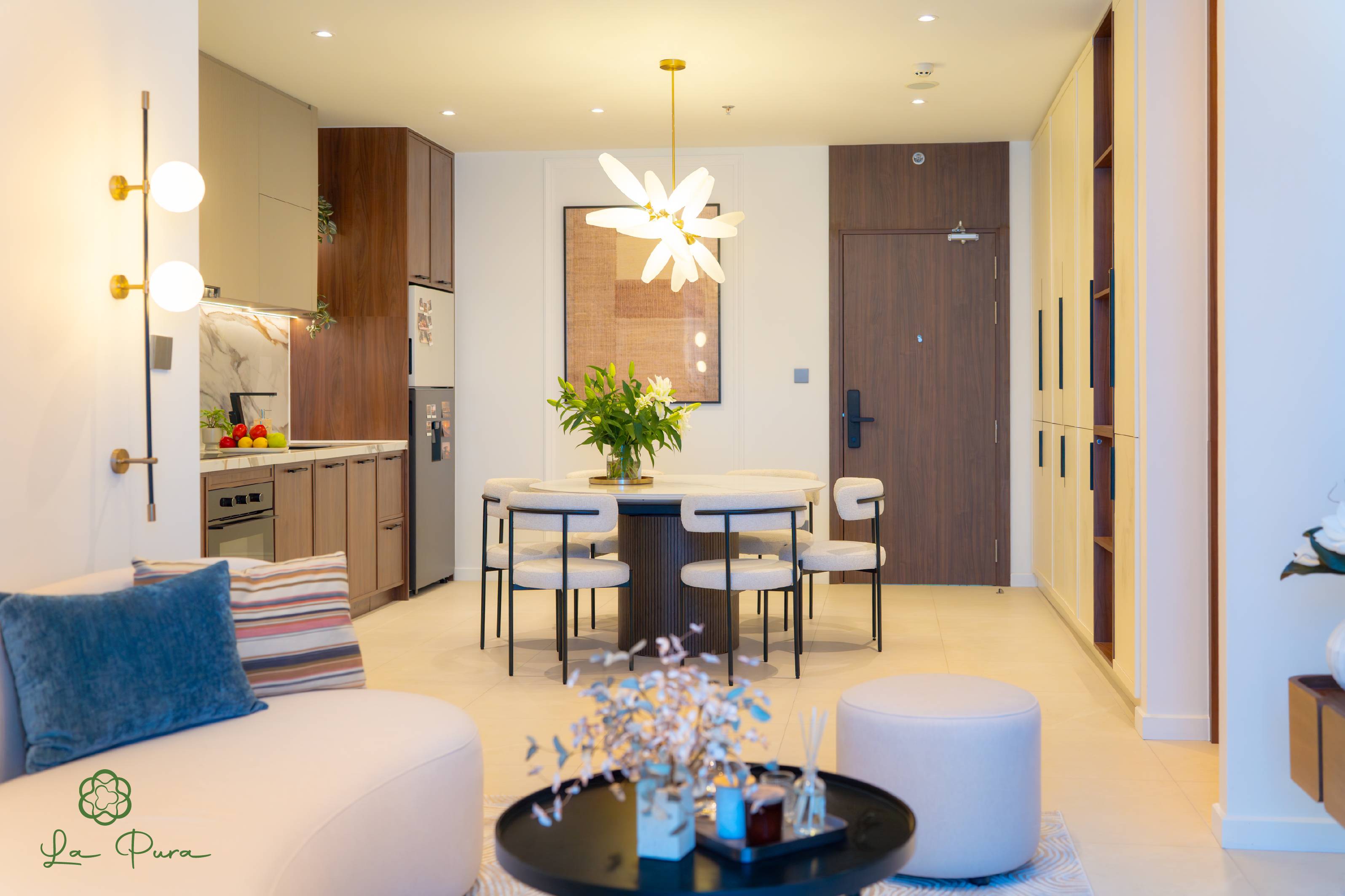 Căn hộ mẫu 2 phòng ngủ - Dự Án Lapura