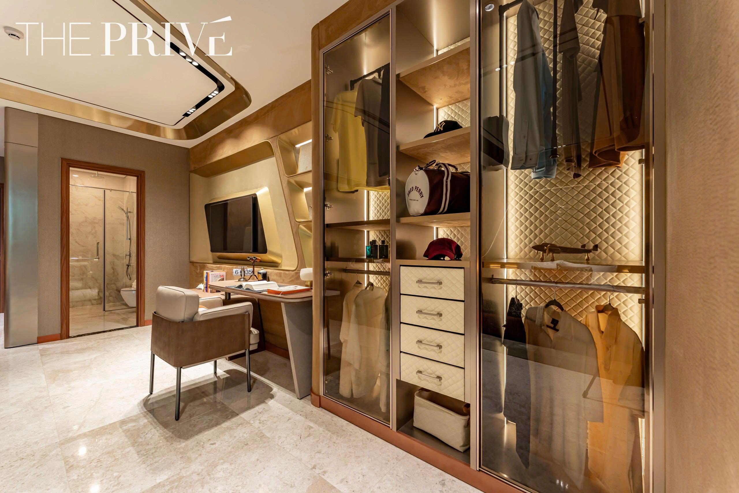 Căn mẫu 1 phòng ngủ tại The Privé