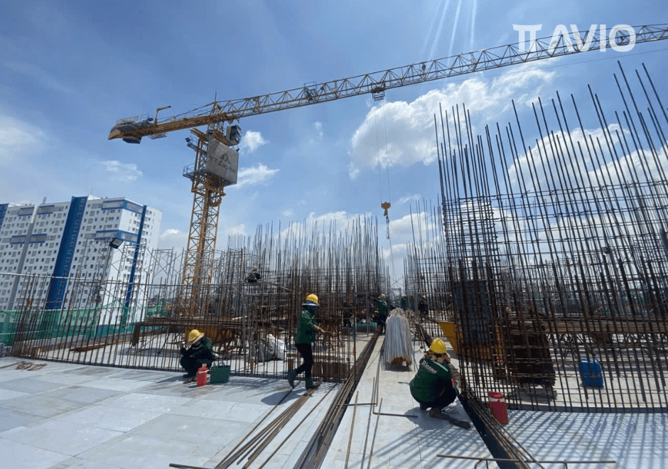 Cập nhật tiến độ thi công TT AVIO mới nhất T9/2025