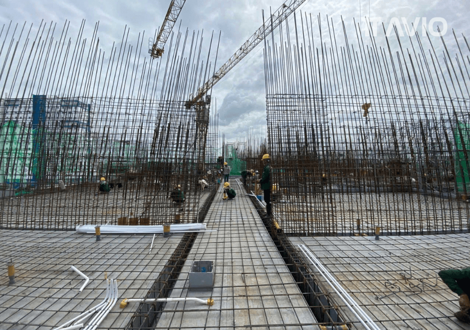 Cập nhật tiến độ thi công TT AVIO mới nhất T9/2025