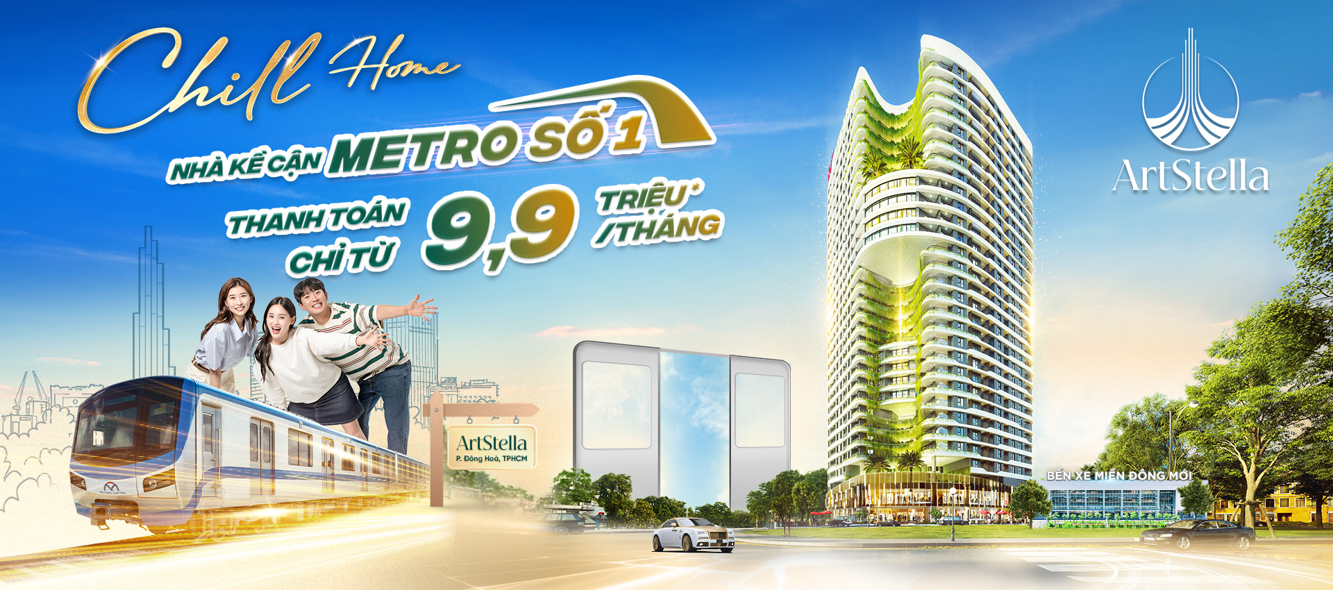 Căn Hộ ArtStella Bến Xe Miền Đông Mới