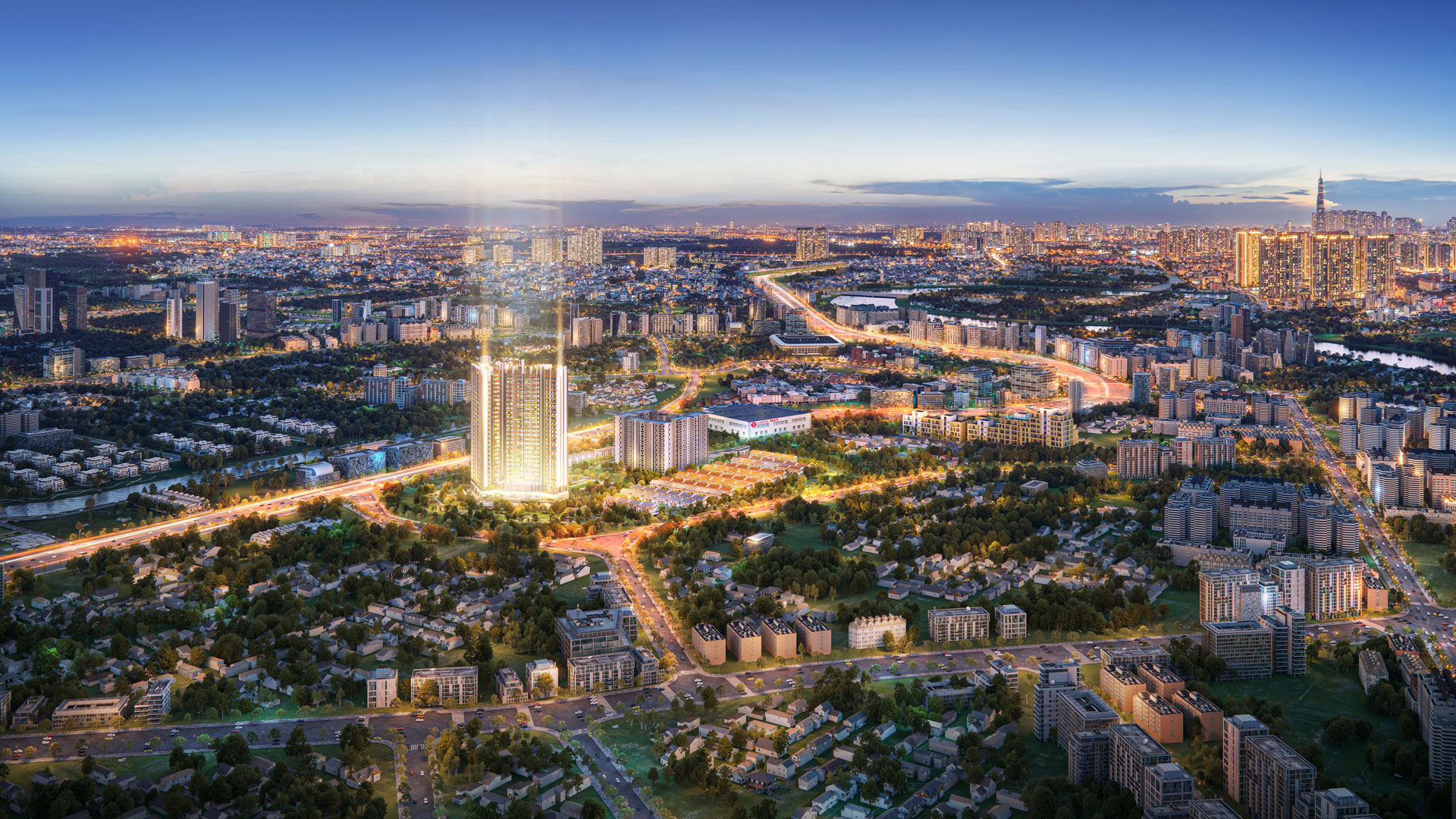 Phối cảnh tổng quan dự án Setia Edenia