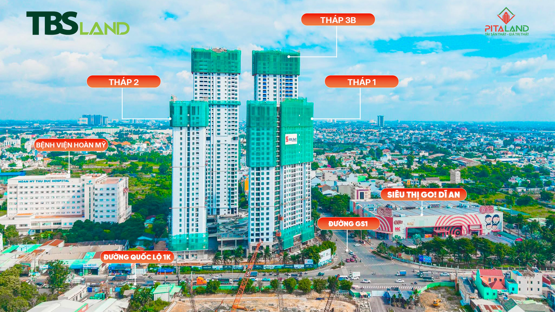 Phối cảnh tổng quan dự án Green Skyline - Chủ Đầu Tư TBS LAND