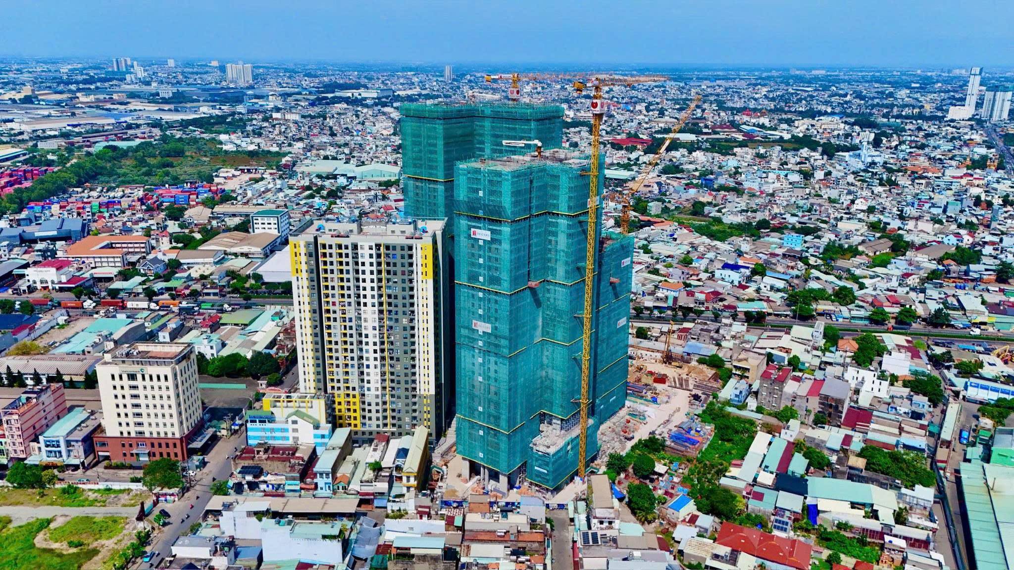 Hình ảnh tiến độ thi công dự án Picity Sky Park tháng 12/2025