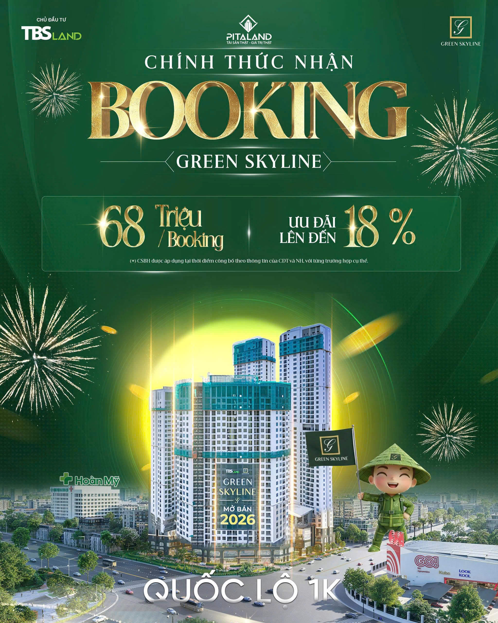 Chính sách giá bán Dự án Green Skyline
